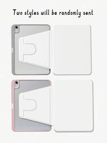 Ayotu غطاء لوحي مخصص - اسم شخصي، متوافق مع iPad الجيل 10 ، 2026 وأكثر الطرازات شعبية، تصميم شريطي موجي ملون، غطاء واقي متين، هدية مثالية للفتيات والطلاب والاستخدام المكتبي - متعدد الألوان - مشاهدة 9