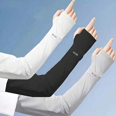 Ống tay chống nắng bằng lụa băng, ống tay chống tia UV, ống tay làm mát, 3 cặp, ống tay rộng rãi chống nắng, bảo vệ cánh tay bằng lụa băng, chống tia UV, ống tay thoáng khí làm mát, ống tay lái xe, ống tay câu cá, ống tay thể thao ngoài trời