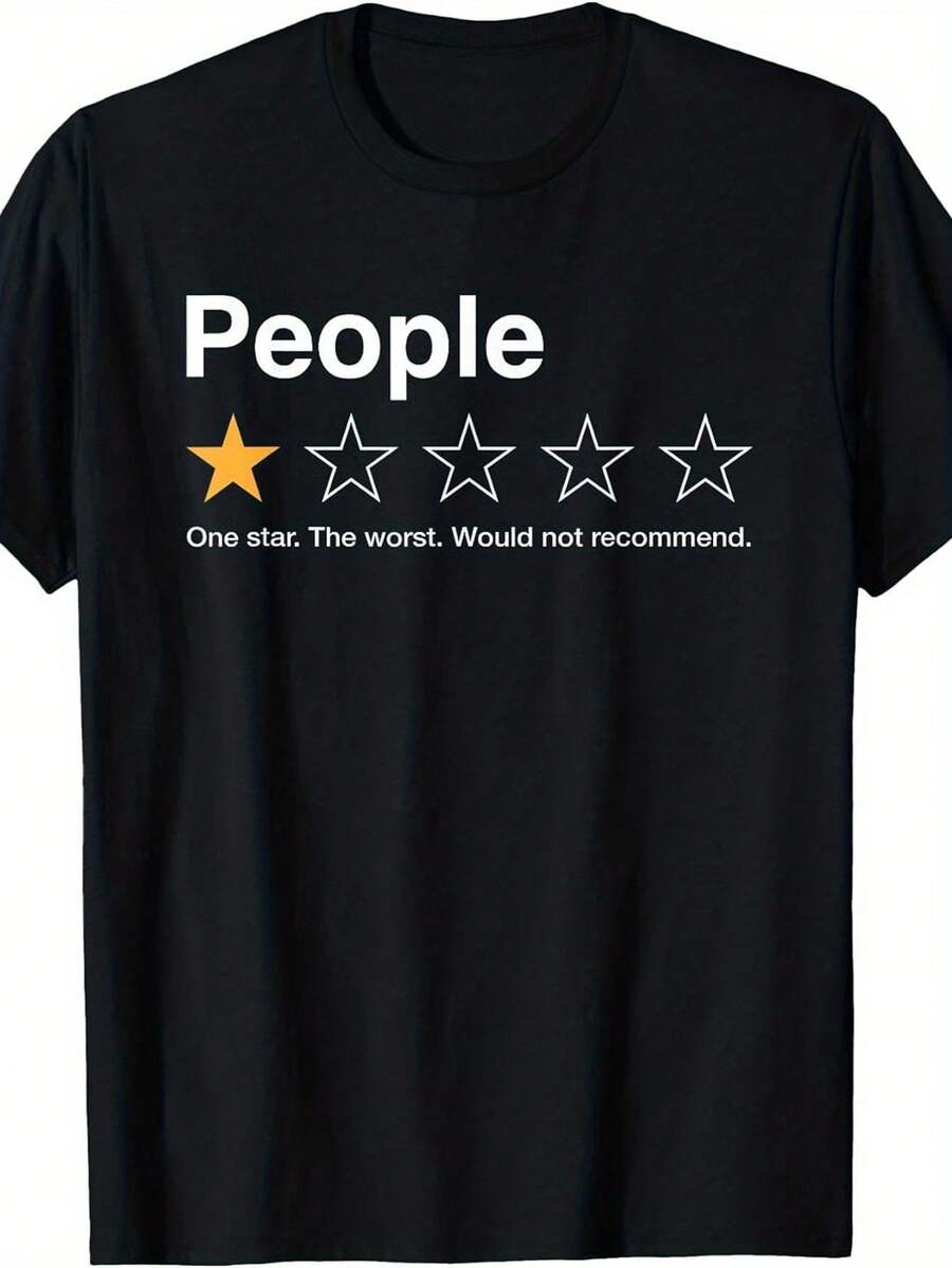 T-shirts pour hommes - Noir - Voir 1