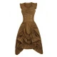 2023051401 Sleeveless Dress Brown