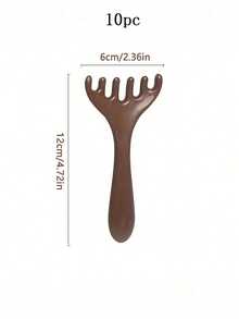 1pc/2pcs Head, Scalp And Neck Massage Comb, Relaxing Hair And Neck Massage Comb, Scalp Acupressure Massager, 6-Prong Massage Comb - View 12