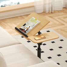 Adjustable Height Couch Tables ,Iron & MDF Multi-Purpose Table For Small Spaces, Office, - N - View 6