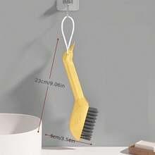 1pc Swan Design Crevice Cleaning Brush, Handle Head Can Be Used As A Scraper To Remove Stubborn Stains, Suitable For Cleaning Kitchen, Bathroom, Furniture Dead Corners, No Dead Angle Cleaning Brush - A - View 9