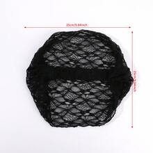 1pc French Lace Elastic Headband, Suitable For Daily Wear - Multicolor - View 7
