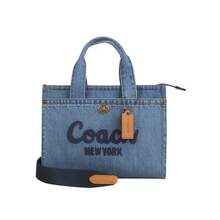Coach 女款時尚百搭休閒通勤單肩包 - 靛藍CR659B4IN - 查看 11