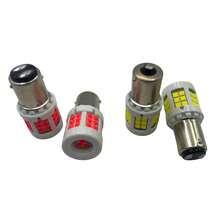 2pcs Super Bright 1156 1157 LED Dual Color Switchable Bulbs, White/Red/Yellow, Fit For Universal Car Turn Signal, Brake, Parking, Reverse, Interior Lights - 1157 - View 9