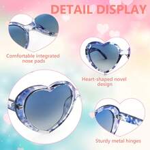 Party Packs - Blue Tortoiseshell Frame and Gradient Blue Lenses - View 6