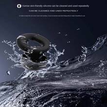 Soft Silicone Earplugs Reduce Noise Earplugs  Motorcycle EarMuffs Reusable Flexible Earplugs For Swimming Sleeping Surfing - Black - View 2
