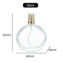 Customizable Empty Glass Perfume Bottle, Can Be Personalized As Wedding Gift For Bride And Groom, Bridesmaid Gift And Wedding Favor, Refillable 50ml - 50ml - View 9
