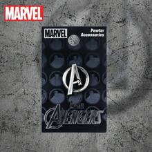 Monogram Marvel 漫威官方复仇者联盟珐琅徽章，包括蜘蛛侠、雷神、惩罚者和复仇者联盟标志的复古金属设计，可收藏的翻领别针，适合别在背包、夹克和手提包上，是送给粉丝、朋友和家人的理想礼物。 - 彩色 - 查看 13