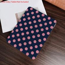 1 件海军蓝粉色波点印花平板电脑保护套，兼容 iPad 第十代 10.9 英寸（2022 年款）/ Air 13 (M3 2025)/ Air 11 (M3 2025)/ Air 11 (M3 2025)/ 11 (A16 2025)，具备自动休眠/唤醒功能，时尚的平板电脑配件，兼容小米 5/5PR/6/6PRO/7/7PRO/Galaxy Tab S10+/S9/A9，兼容小米 Pad 5/6/7，兼容华为 MatePad - 彩色 - 查看 2