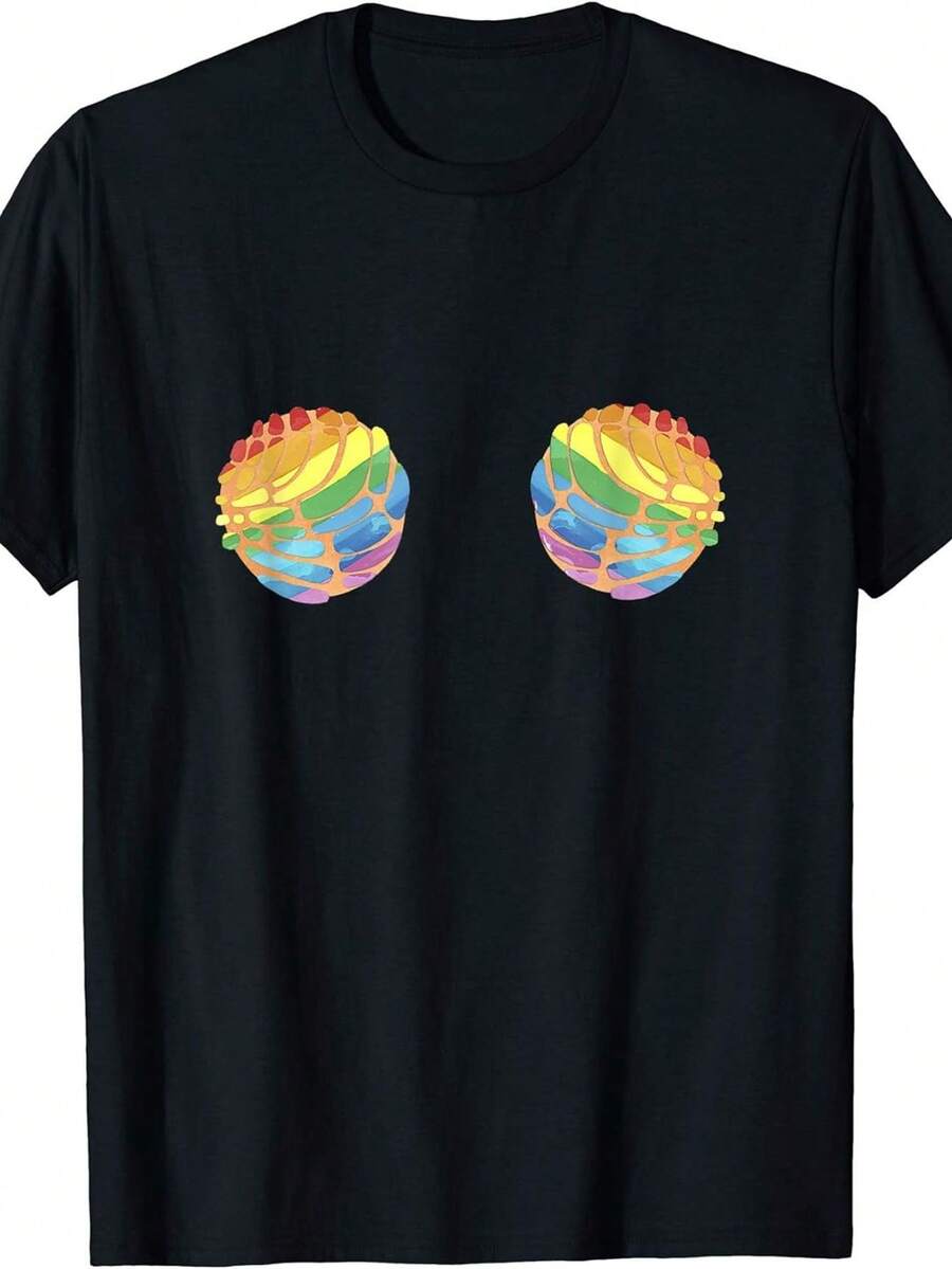 Concha Lover Gay Gift Concha T-Shirt - 黑色 - 查看 1