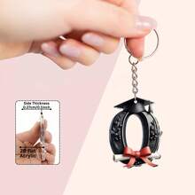 2D Acrylic Graduation Letter Pendant, Graduation Gift And Decoration, Gift For Educators And Colleagues, Bag Charm, Car Key Chain, Graduation Celebration, Gift And Souvenir - Graduation Cap Letter Keychain - View 35