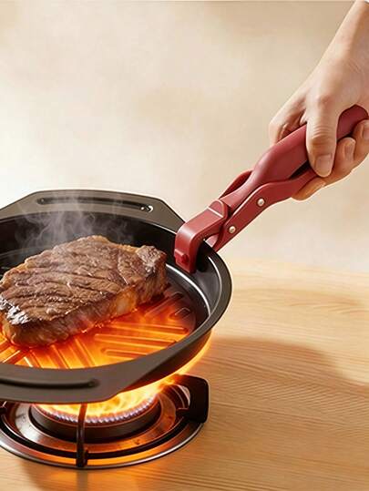 2/1pc Heat Resistant Clip, Bowl/Plate Clamp, Baking Tray Clip | Non-Slip Easy Grip Kitchen Holder Suitable For Hot Bowls, Pots, Oven And Steamer | Heat Resistant | Ideal Mother's Day Gift For Mom | Essential For Home And Restaurant Kitchen
