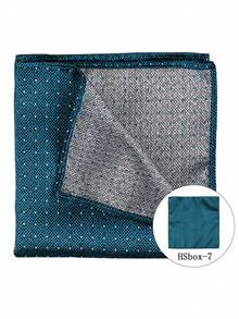 1pc Paisley & Polka Dot Elegant Polyester Scarf, Suitable For All Seasons - Multicolor - View 15