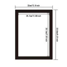 1个磁性相框，适用于在冰箱、墙壁等处展示照片、证书、画作。自粘式照片墙，可用作纪念礼物，简约风格，易于安装。 - 磁性相框 - 查看 12