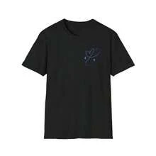 NMIXX Coded Sketch-Style T-Shirt |     Doodle Back Print Tee - Black - View 9