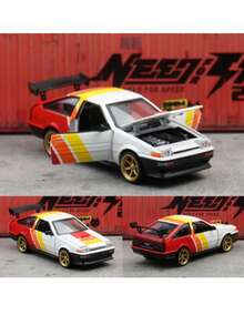 TOYOTA 1:43 丰田 Sprinter Trueno (A86) 合金压铸模型车，可定制，收藏佳品，是汽车爱好者和节日礼物的理想之选 - 彩色 - 查看 4