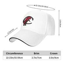 Cincinnati Bearcats Logo 1922 Structured Baseball Cap Men Women Washed Distressed Twill Cotton Baseball Cap Vintage Adjustable Dad Hat - trắng - Xem 6