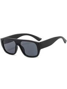 1pc Women's Retro Square Sunglasses, Versatile For Daily Casual, Commuting, Travel, Shopping, Dating And Other Occasions - Multicolor - View 2