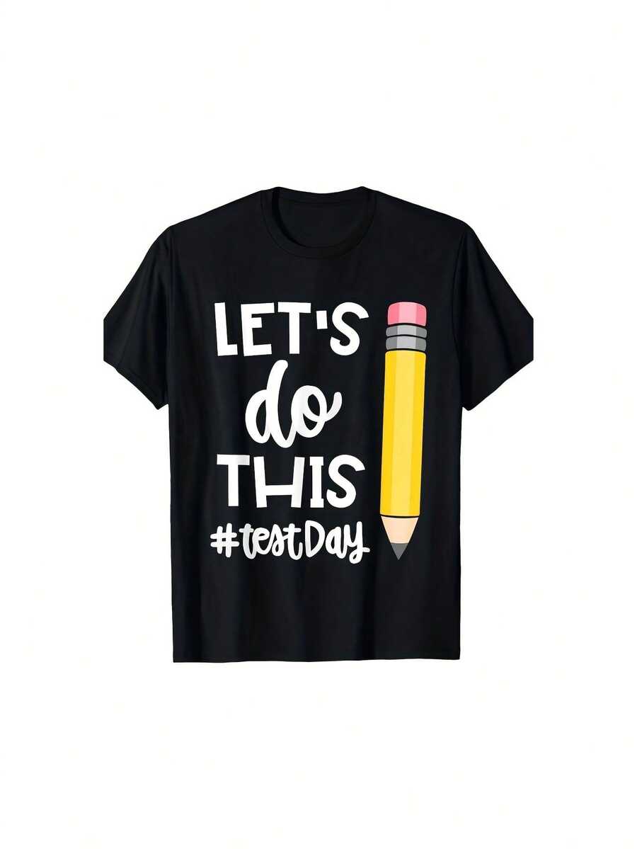 T-shirts pour hommes - Noir - Voir 1