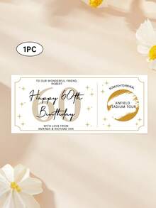 1/3pcs Customized Birthday Scratch Cards, Special Birthday Surprise Scratch Cards, Customizable Text, Suitable For Holiday Party Decor, Home Decor, Daily Use, Can Be Given As Gifts To Family And Friends, A Exquisite Gift, Customized Birthday Gift, Customized Decor - Multicolor - View 12