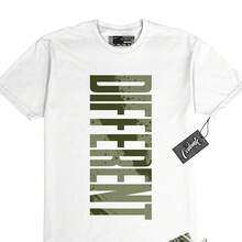 Camiseta Dunk Oil Green Cargo Khaki Light Bone White Olive a juego con DFRNT - forma - Ver 1
