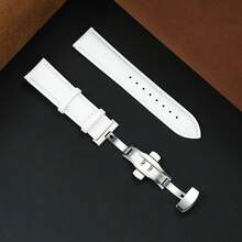 Butterfly Buckle PU Leather For Women Wristwatch Band 18mm 20mm 22mm Premium Replacement Wristband For Wristwatch Watch Strap - Mouldless - View 20