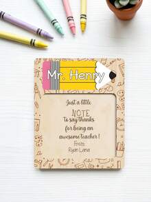 1 hộp đựng giấy ghi chú bằng gỗ tùy chỉnh, in chữ theo yêu cầu, quà tặng giáo viên cá nhân hóa, quà tri ân giáo viên, quà cuối năm, quà tặng tên giáo viên cá nhân hóa, quà tri ân giáo viên, quà tựu trường. - Nhiều màu - Xem 20
