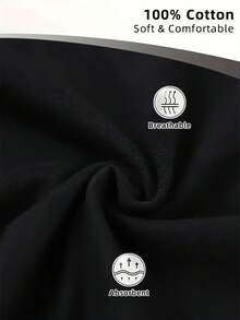 Summer T-Shirts, Casual Tops, Women's Black T-Shirt, Loose Fit, Short Sleeve, Pure Cotton, Fashion Casual Tops For Men And Women, Daily Wear, Casual Wear, Printed T-Shirt, Urban Style, Soft Material, Relaxed Fit, Printed T-Shirt, Oversized T-Shirt, Cotton T-Shirt For Fashion Enthusiasts, Ideal For Holiday Outfits. - Black - View 4