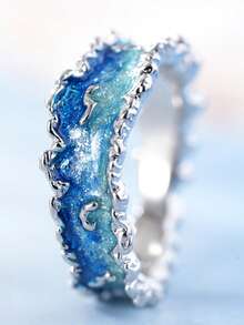 1pc Elegant Ring Designed For Women, Suitable For Wedding, Engagement, Anniversary Party, Valentine's Day Gift - 1# - View 5