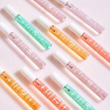 1/10pcs (2-Piece Set) Multi-Color (Green/Orange/Pink/Yellow) Fragrance Mist Set, Beach Themed Portable Glass Fragrance Bottles, Long-Lasting Travel Scent Gift Box Suitable For Summer Vacation, Pool Party And Holiday Gifts - Multicolor - View 7