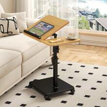 Adjustable Height Couch Tables ,Iron & MDF Multi-Purpose Table For Small Spaces, Office, - N - View 2