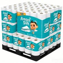 Household Favorite | Day Angel Soft Toilet Paper, Pack-Mega Rolls = 128 Regular Rolls, Soft And Strong Toilet Tissue - Toilet Paper, Tissue Paper, Roll, Paper Towels, Papel Toalla Para Cocina, Fuerza Regida, Cleaning Supplies, Buy One Get One Free, 2-Ply Durable Tissue, No TearsTop Choice For Cleaning | Household Favorite | Gift Ideas | As Seen In Stores | Special Offer - Nhiều màu - Xem 1