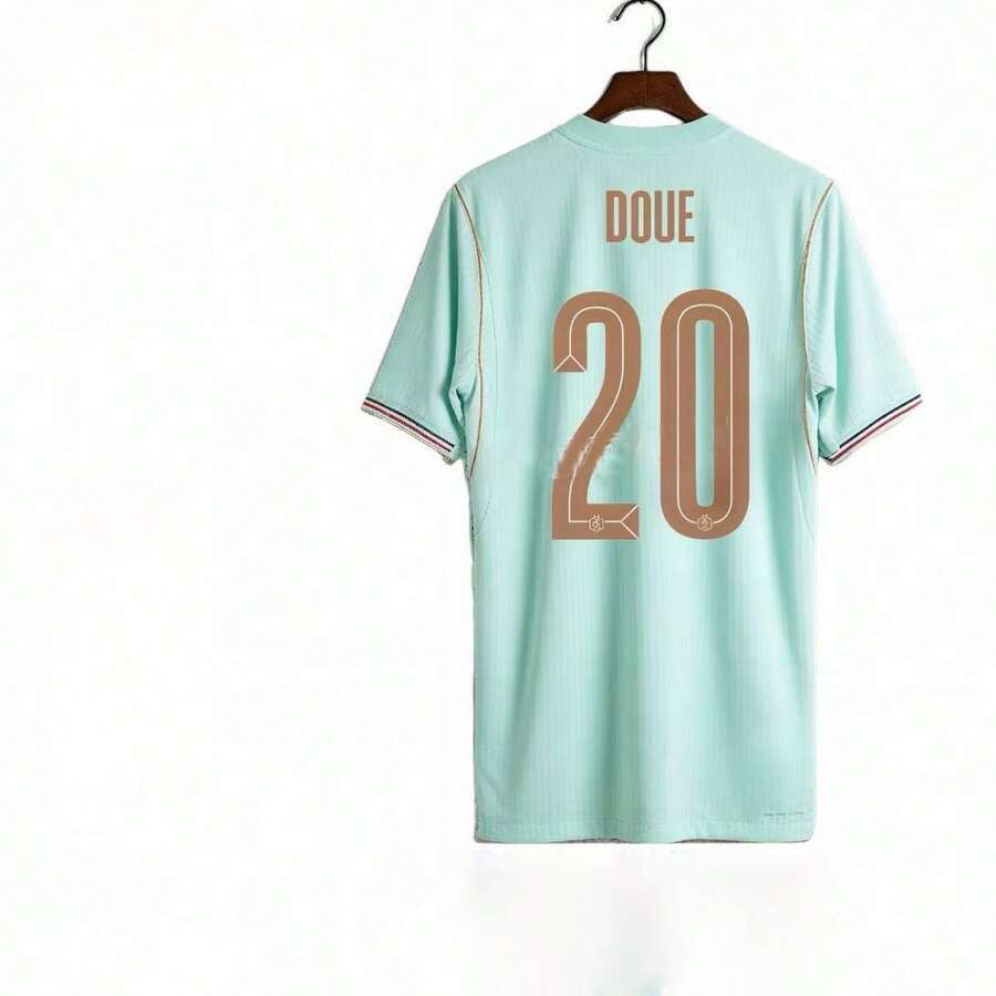 2026 World Cup Inspired France National Team Soccer Jersey, Classic Player Name & Number Print Football Short Sleeve Shirt, Breathable Athletic Top For Match Watching, Fan Collection & Daily Street Wear - 出貨客場20號 - 查看 1