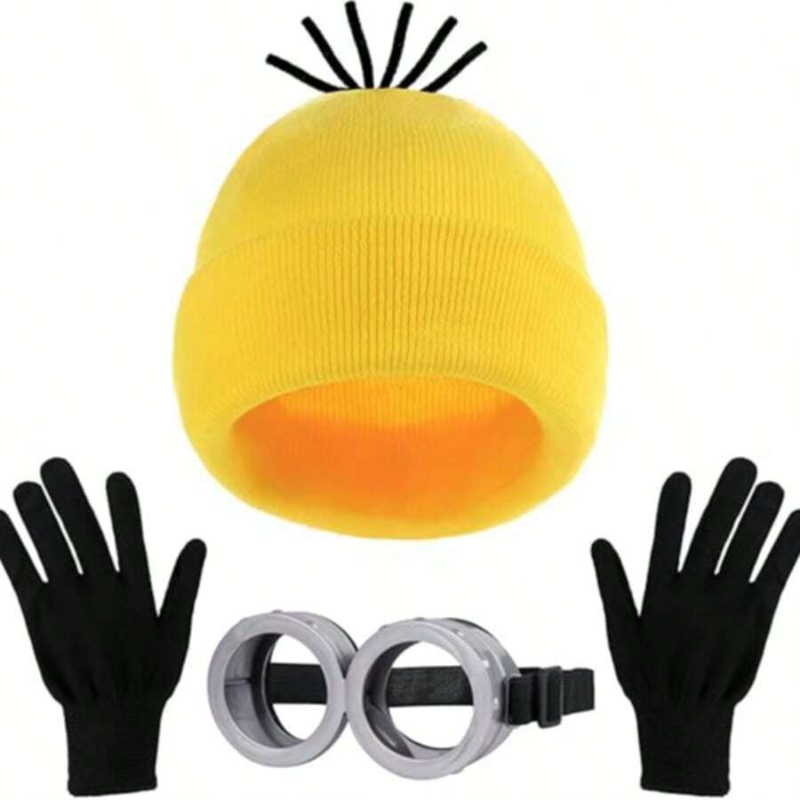 Bộ trang phục Halloween Mũ Vàng Nhỏ, Trang phục len để nhập vai và đạo cụ cosplay. - Nhiều màu - Xem 1