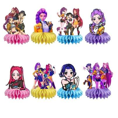 4/8件套生日装饰品，桌面摆件，送朋友的礼物，精致的节日和生日装饰品