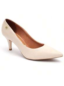 Vizzano Women's Pumps, Low Thin Heel, Soft, Original - Cream - View 14