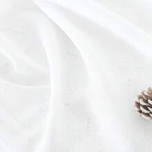 1 tấm rèm cửa dày dặn chất liệu vải lanh Nhật Bản, có khoen kim loại phía trên, trượt êm ái, thích hợp cho cửa sổ phòng khách và phòng ngủ cần chắn sáng. - trắng - Xem 7