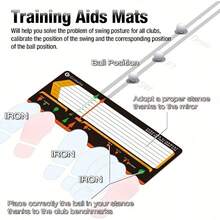 Golf Practice Mat With Swing Path Tracking, Portable Hitting Mat Lightweight And Durable, Suitable For Home, Driving Range Or Outdoor Use - Improve Golf Accuracy And Distance Control Through Swing Trajectory Analysis, High-Quality Indoor/Outdoor Material, Golf Practice Mat, Precision Training Tool, Wear-Resistant Surface, Professional Golfers, Amateur Golfers - Multicolor - View 5