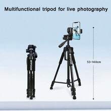 55 Inches Phone Travel Self Tripod Aluminum Tall 55" 140CM Stand With Quick Plates Mount Pan Head For   DSLR SLR Digital Camera Maximum Support Weight 2.5KG - Xem 3
