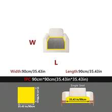 1 Tấm bọc ghế sofa kiểu dáng đơn giản, chống trầy xước do thú cưng, đệm chống trượt đa năng bốn mùa, vỏ bọc ghế sofa dệt kim jacquard chenille, tấm bảo vệ ghế sofa tiện dụng. - Nhiều kiểu dáng - Xem 50