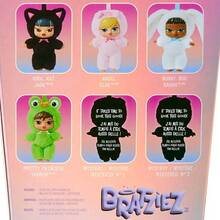 Hộp bí mật thú nhồi bông Bratz Bratziez Iconz Series kèm móc khóa và phụ kiện, nhân vật sưu tầm. - Nhiều màu - Xem 5