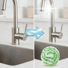 Bola de limpieza multifuncional, bola de limpieza de escritorio, cepillo de limpieza de inodoro, limpiador de superficies de baño, adecuado para lavabos, bañeras y lavamanos. Bola de limpieza reutilizable diseñada específicamente para lavabos y bañeras de baño, adecuada para la limpieza de lavabos - Multicolor - Ver 11