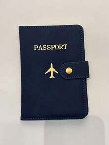 1个PU材质护照夹，适合出国旅行，护照套，护照盒，护照钱包，护照袋，男女通用，旅行必备，旅行配件，度假必备 - 彩色 - 查看 12