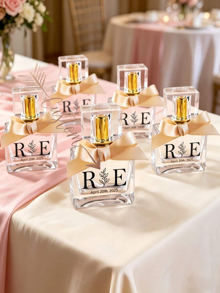 30ml Customized Engraved Perfume Bottle (Empty Bottle | Personalized Best Friend Gift | Bride Mother And Bridesmaid Gift) - 30ml - View 1