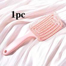 2 Packs Detangling Hair Brush For Wet & Dry Hair, Curved Vent Hair Detangler Brush For Women, Men - Does Not Pull, Removes Tangles, Curly Straight & Thick Hair Care Accessories - Square - View 12