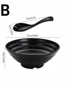 PP Japanese Ramen Bowl, High Quality Wavy Large Capacity Food Bowl, Food Safety Focused, Durable And Unbreakable, Suitable For Home, Restaurant, Food Store, Can Hold Rice And Hot Food, Applicable For Halloween, Christmas, Easter, Thanksgiving, Mother's Day, Valentine's Day And All Seasons - Black - View 16