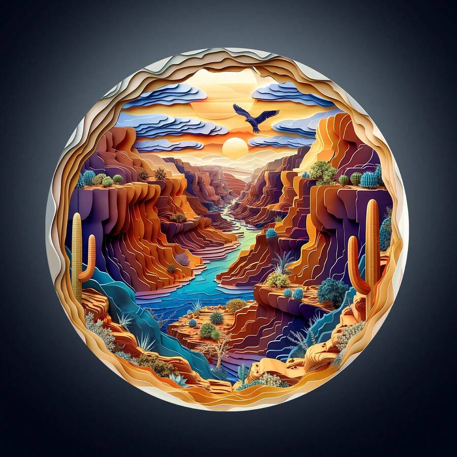 1件 Western Afterglow 木製不對稱拼圖,動物造型2D拼圖玩具,適合兒童與成人,益智遊戲,派對、節日、聖誕與生日禮物,獨特魔幻桌面裝飾創意木製拼圖禮品 - 彩色 - 查看 1