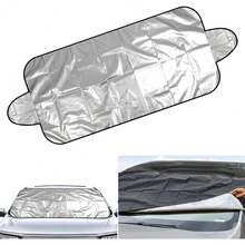 1pc All-Season Windshield Cover, Snow/Sun/Rain Protective Shade, Automotive Outdoor Sunshade - Shade - View 2